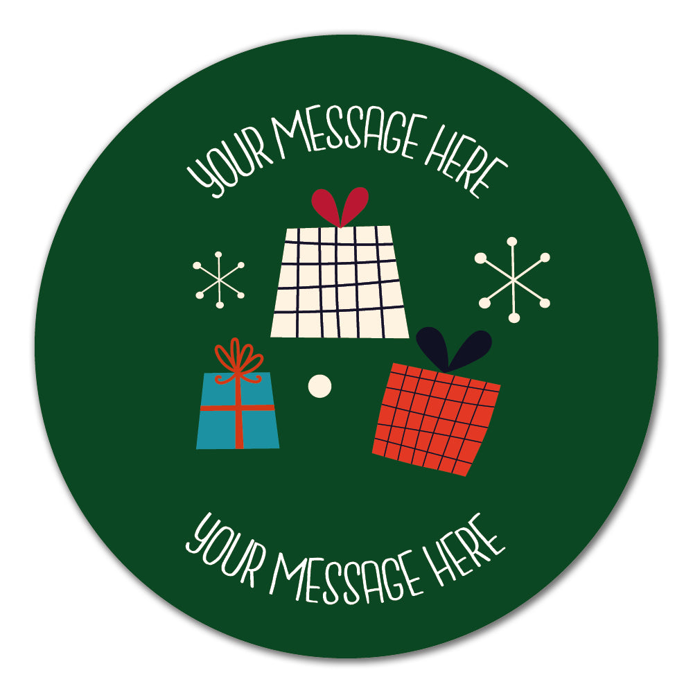 Christmas Present Gift Label