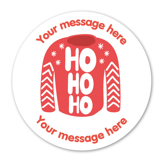 Generic Christmas Jumper Gift Label