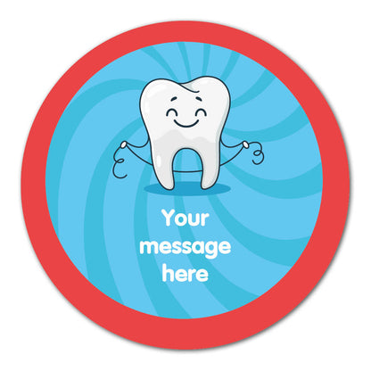 Skipping Tooth Rewards Sticker