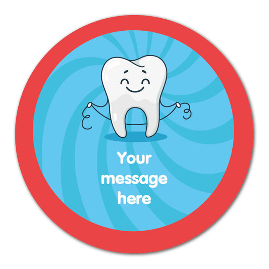 Skipping Tooth Rewards Sticker