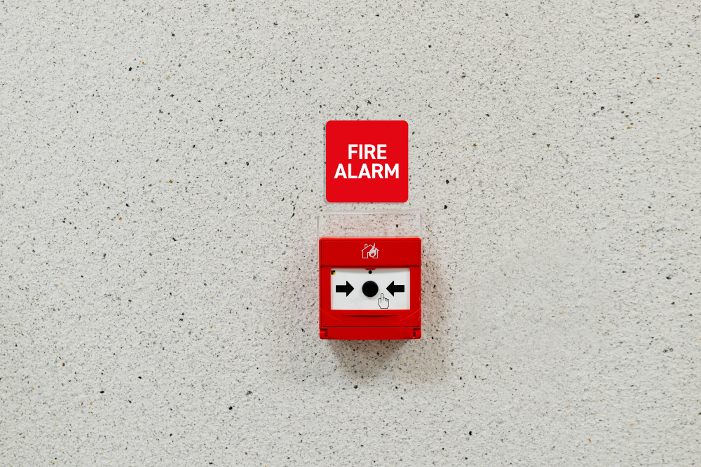 Durable Polypropylene Label - Fire Alarm Label